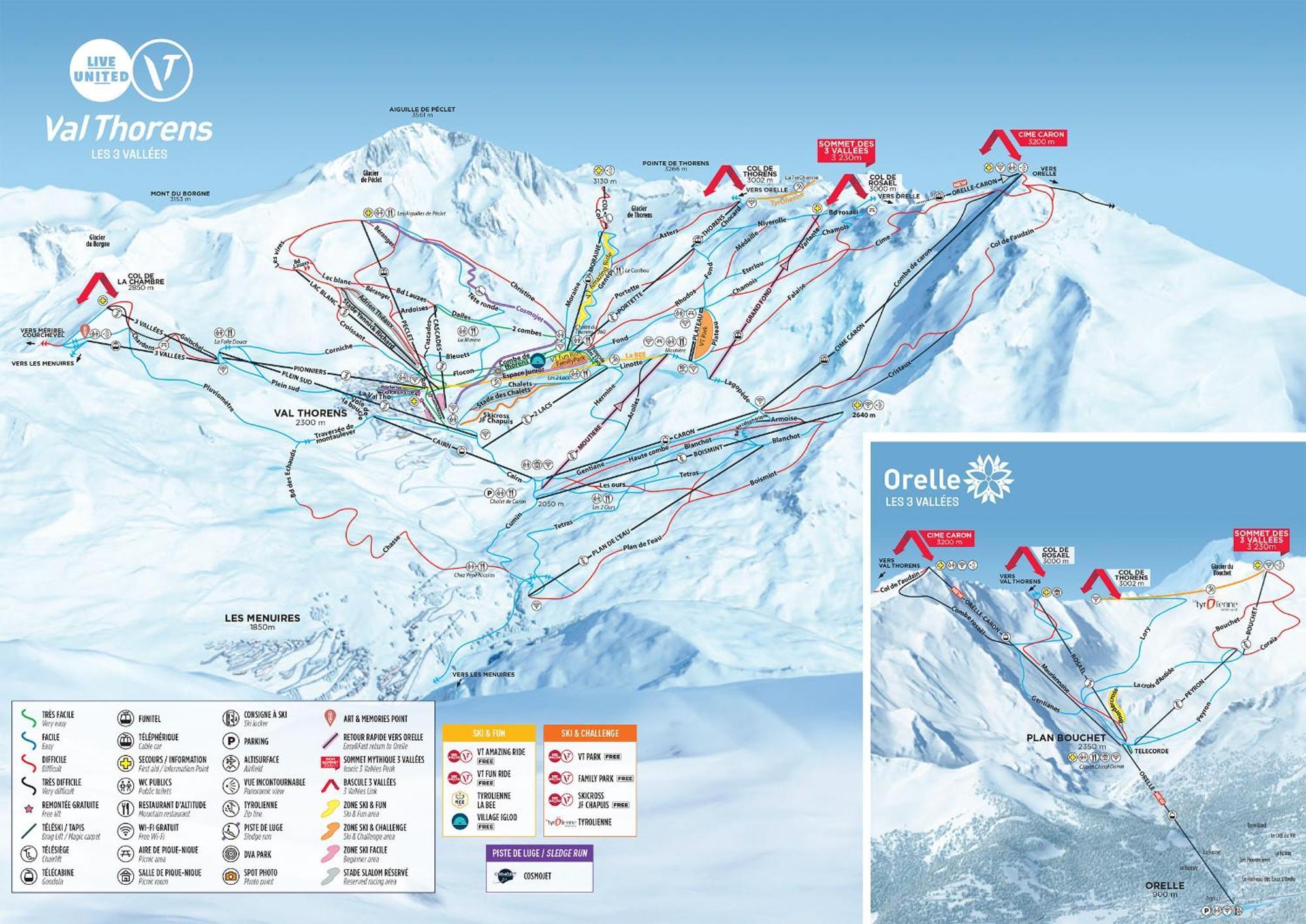 Les 3 Vallees, Montagnard Avec Et Piscine *