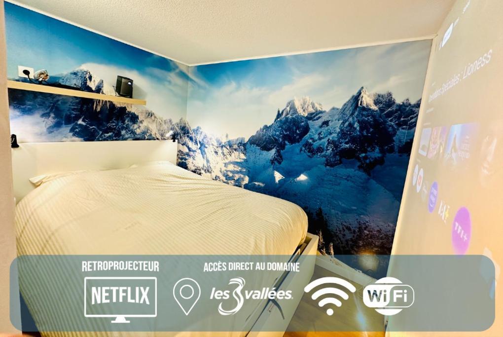 Les 3 Vallees, Montagnard Avec Et Piscine Apartment *